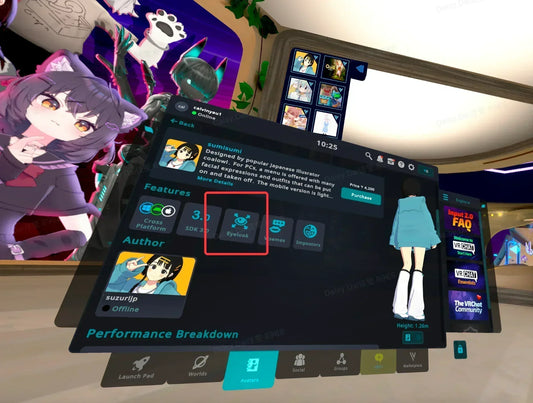 如何在Pimax Crystal Super上启用VRChat的眼部追踪功能